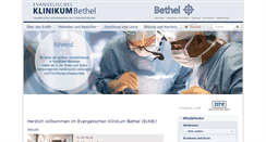 Desktop Screenshot of evkb.de